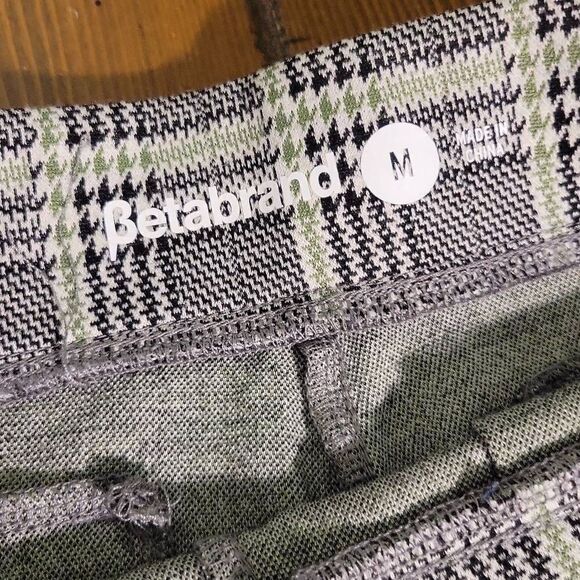 Betabrand Six Button Straight Leg Pull On Dress Pants - Picture 6 of 6